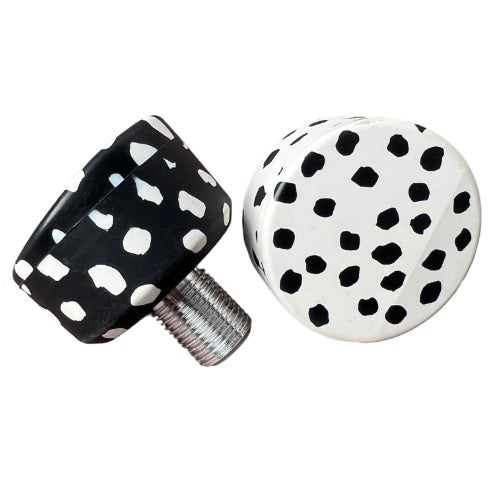 Mis Match Spotted Toe Stops