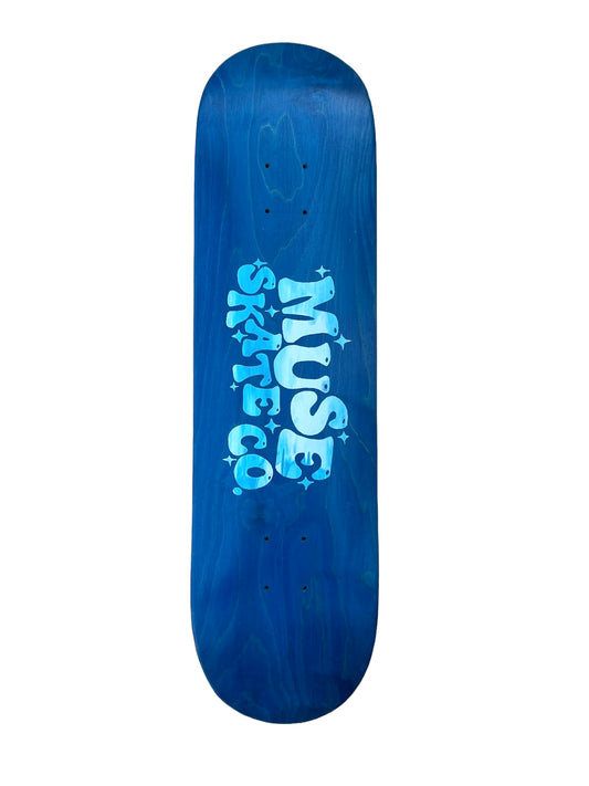 Muse Skate Co. 8.38in x 32.5in Skateboard Deck - Popsicle Shape