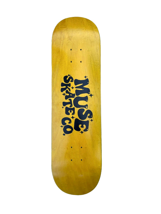 Muse Skate Co. 8.5in x 32.50in Skateboard Deck - Popsicle Shape