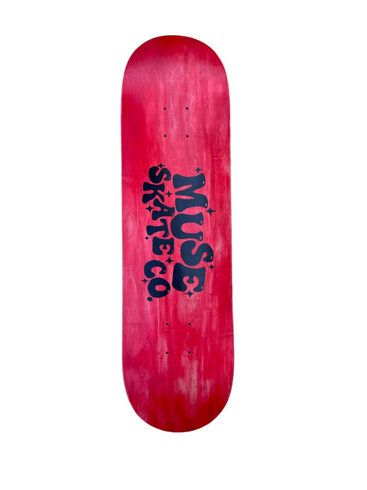 Muse Skate Co. 8.50in x 32.10in Skateboard Deck - Popsicle Shape