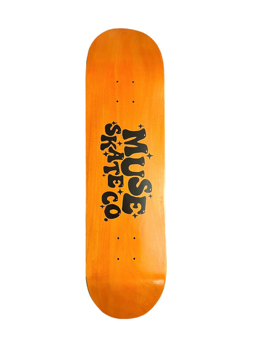 Muse Skate Co. 8.50in x 32.5in Skateboard Deck - Popsicle Shape